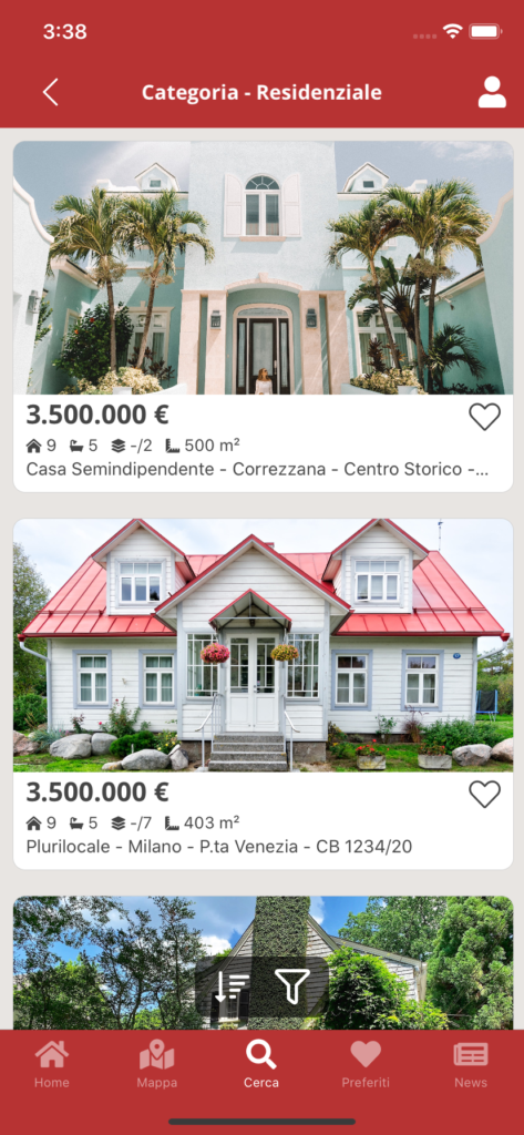 Real Estate QR Lista Annunci vendita affitto case