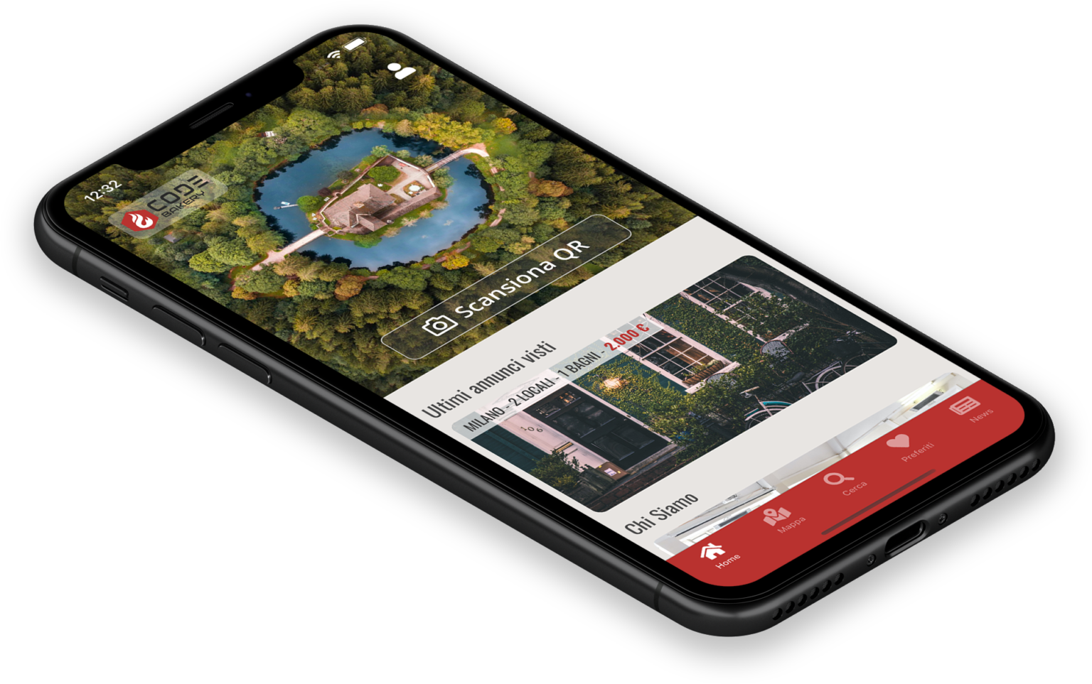 Real Estate QR Home Page Isometric