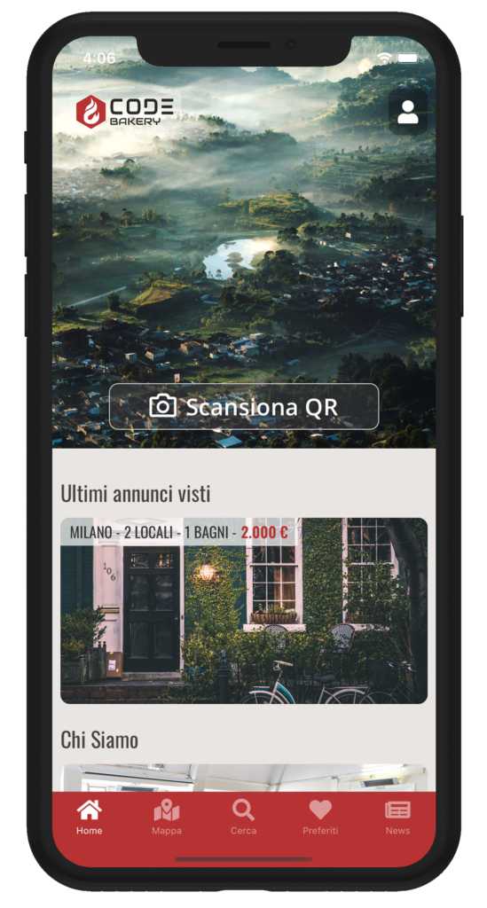 Real Estate QR Home Page Agenzia Immobiliare Ultimi annunci visti